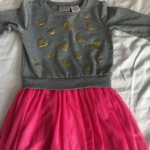 Sweatshirt top dress